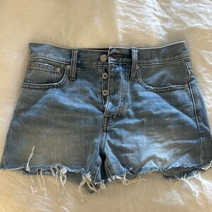 Madewell Relaxed Denim Shorts Size 24